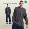 ARTIE Batik Solid Color Long-sleeved T-shirt