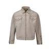 "Washed Tooling Jacket" Canvas Denim Old Deconstruction Multi-cut Zipper Jacket