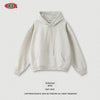 BE THRIVED Casual Loose Edition Basic Solid Color Hooded Sweater