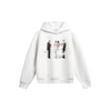 OUSWE Street Trend Loose Hooded Sweater