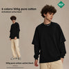 ARTIE Fake Two-piece Bottoming Shirt Casual Long-sleeved