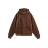 ANSWER ME Vintage Design Windproof Collar Jacket Hoodie