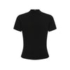 Jimmy Men's Clothing | Cross Neck Shoulder Short Sleeve T-Shirt Cleanfit Short Top