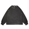 Hand-stitched Water Wash, Dye and Fry Heavy Loose Long Sleeves