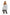 BLACKBB Alphabet Camouflage Slanted Shoulder Long Sleeve
