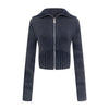 Pokiovo Vintage Premium Slim-fit Short Cardigan Knitwear Sweater