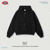 BE Street Fleece Heavy Hooded Zipper Sweater Scimitar Sweatpants Drop Casual Two-piece Set