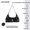 JACD [Waste Star Bag] Black Underarm Bag Crossbody Bag Commuter Bag Locomotive Bag