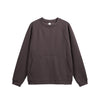 Inflation Temperature Control Fleece Crew Neck Solid Color Sweater