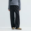 Comfortable Lazy Air Layer Loose Pendant Knitted Straight Sweatpants Casual Pants