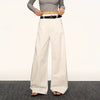 Jimmy Wide Leg Versatile Skinny Floor Mopping Casual Pants