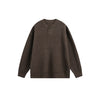 YEOOTI Henry Neck Loose Knit Sweater
