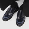 One Pedal Lazy Versatile Couple Leather Shoes Loafers