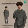 ARTIE Dirty Dyed Fake Two Long Sleeves