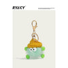 Rycr Plush Briquettes Hang Cute Pendant Keychain