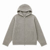 THREATENED Hooded Plush Soft Waxy Thickened Knitted Jacket