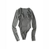Pokiovo Hottie Onesie Slim Fit with Suspenders Long Sleeve T-shirt