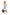 BLACKBB Letter Print V-neck Loose Long Sleeve