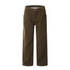 11KN Design Straight Vertical Wide Leg Floor Mopping Overalls