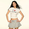 Jimmy Spice Slim Love Puppy Shoulder Short Sleeves