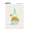 Rycr Plush Briquettes Hang Cute Pendant Keychain