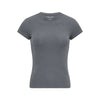 Following Cotton Ammonia High Elastic Foundation Front Shoulder Elastic T-shirt + Shorts Set