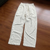 Following Lyocell Tencel Linen Eco-friendly Loose Straight Trousers