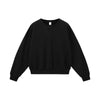 Henry Collar Solid Color Thermal Sweater