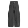 11KN Old Money Wide-leg Gray Scimitar Trousers Trousers