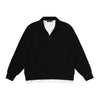 Jimmy Fake Two-piece V-neck Pullover Sweater Lapel Neck Long-sleeved Top