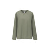 Inflation Henry Collar Basic Old Money Wind Loose Shoulder Long Sleeves