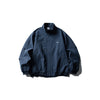 CROWD CITY Harrington Pinstriped Tooling Jacket