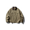 NEOISM Detroit Cotton PU Lapel Tooling Jacket