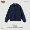 BE THRIVED Lapel Old Money Wind Polo Collar Solid Color Sweater
