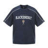 BLACKENERGY Alphanumeric No. 7 Printed Couple Casual Short Sleeve T-Shirt