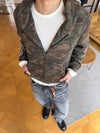 MADEEXTREME Camouflage Waffle Hooded Jacket