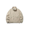TIMACHINE Simple Tooling Stand-up Collar Harrington Jacket