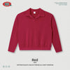 BE Autumn and Winter Retro Towel Cloth Heavy Fried Snowflake Old Money Wind Lapel Sweater