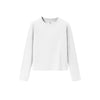 Inflation High Elastic Silhouette Solid Color Bottoming Shirt Top
