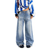 Jimmy Vintage Straight Cleanfit Casual Wide Leg Jeans