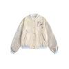 STAFFPICK Street Design Sense Shell Print Loose Jacket Baseball Jacket