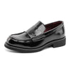 One Pedal Lazy Versatile Couple Leather Shoes Loafers
