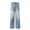 Jimmy Washed Cat Beard Old Light Blue Straight Jeans