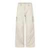 11KN Multi-pocket Skinny Loose Versatile Straight Casual Wide Leg Overalls