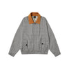 TaelePlus Vintage Checked Thousand Birds Checked Lapel Loose Tooling Jacket