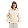 UNF Heavy Cashmere Comfortable Soft Waxy Fake Two-piece Knitted Sweater Autumn and Winter