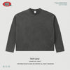 BE THRIVED Vintage Fried Snowflake Loose Solid Color Shoulder Long Sleeves