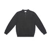 UNF High-tech Old Money Wind Comfortable Soft Waxy Half Zipper Lapel Knitted Sweater Autumn and Winter