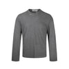 Button Design Cloud Soothing Warm Leather Skin-friendly Knitted Long Sleeve T-Shirt