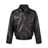 MADEEXTREME Lapel Silhouette Zip Leather Jacket